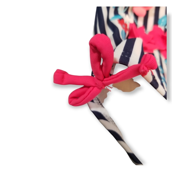 Flapdoodles One Piece Swim Suit 2T - Picture 6 of 8